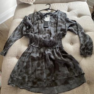 Rails Jasmine smocked waist dress small